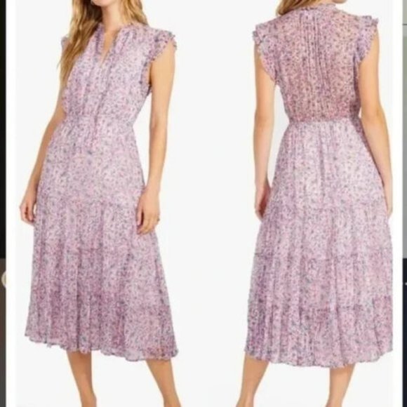 BB Dakota by Steve Madden Dresses & Skirts - SALE BB Dakota Steve Madden Blue and Pink Floral Canyon Maxi Dress